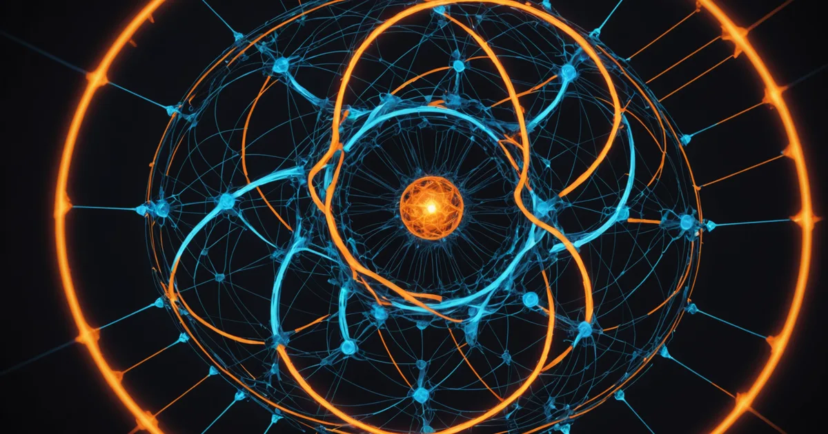 Abstract visualization of expanding permission boundaries with network scope creep